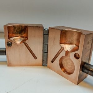 Copper Book Mold