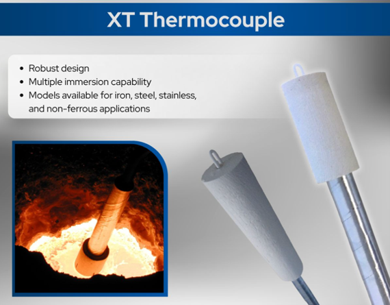 foundry temperature measurement