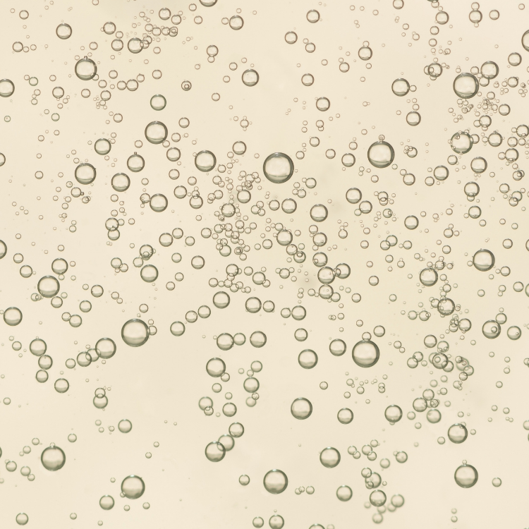bubbles degassing