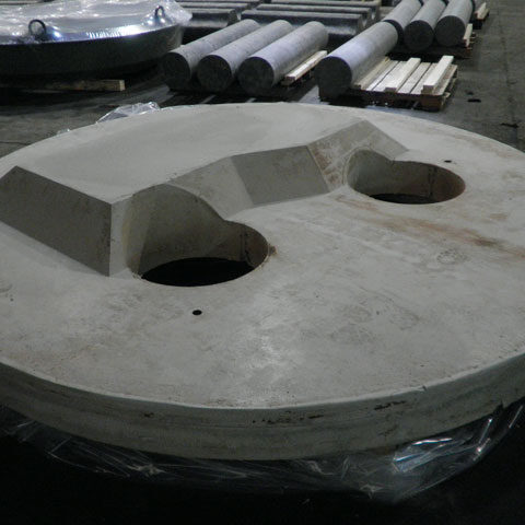 precast shape ladle bottom